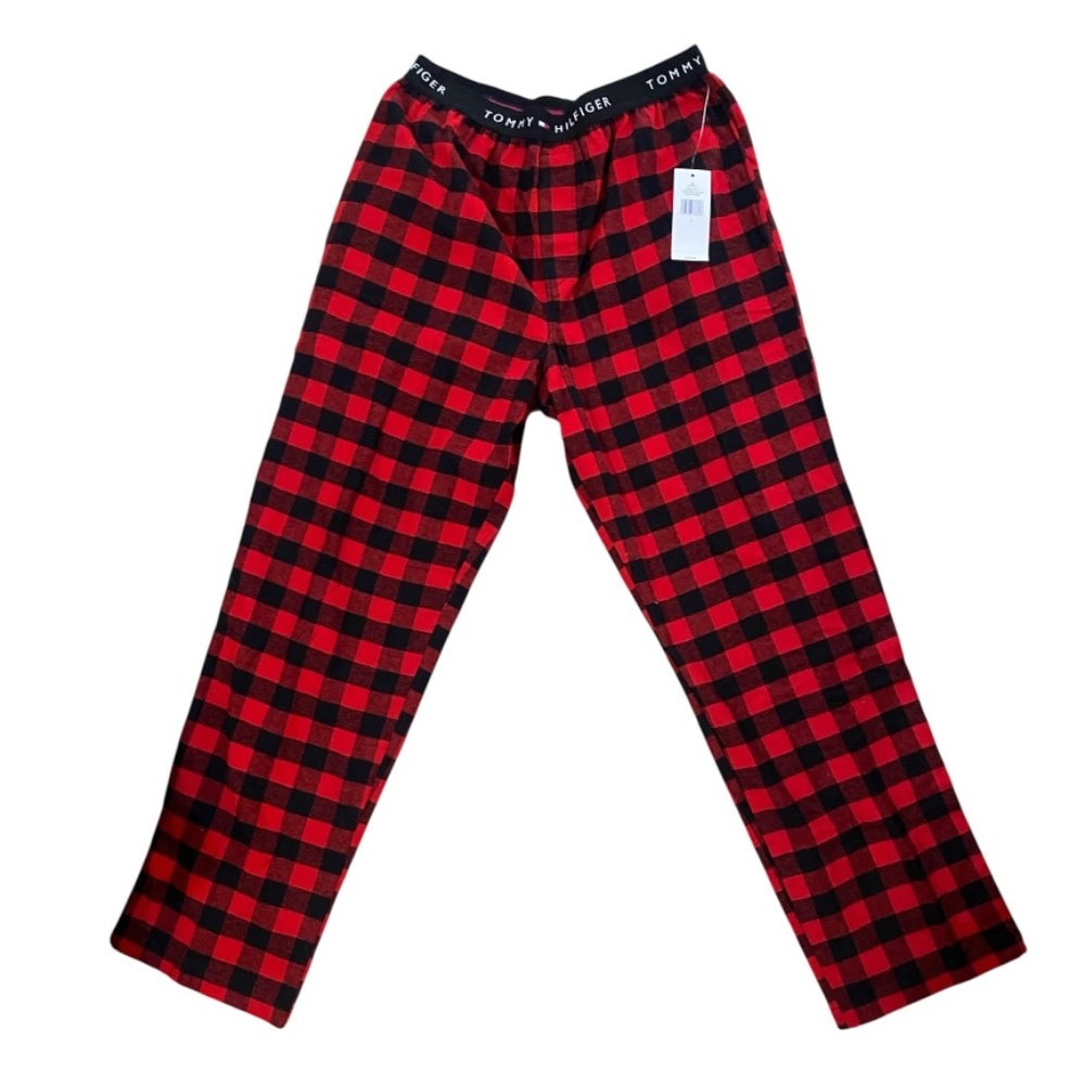 Tommy Hilfiger cotton flannel plaid pyjama bottom. Sz M.